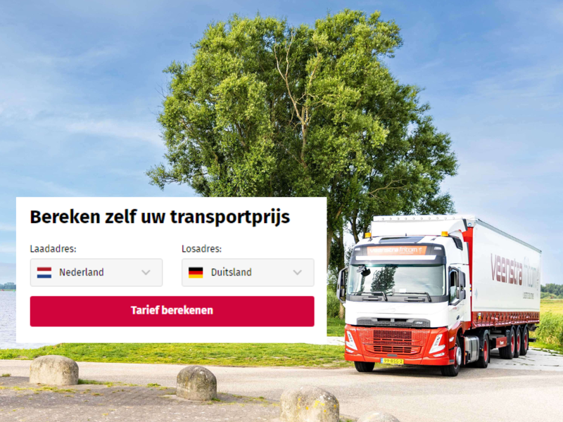 Transportprijs Veenstra Fritom Heeg